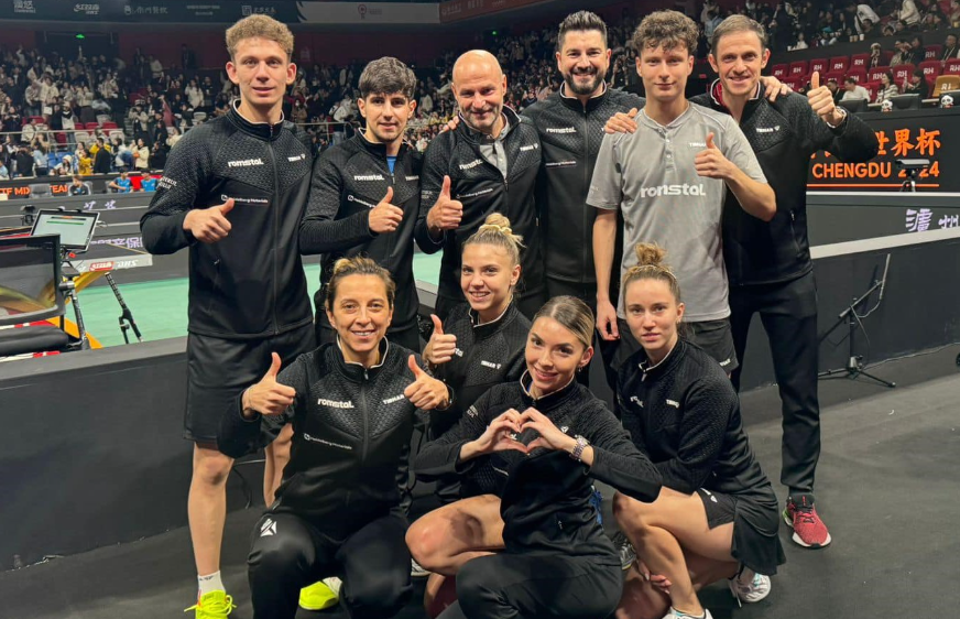 România, în primele 4 țări din lume! Final de aventură la Cupa Mondială de tenis de masă