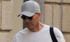 Zinedine Zidane caught walking downtown shopping with his wife Veronique.