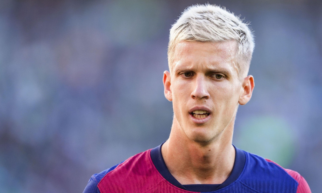 Dani Olmo of FC Barcelona during the Spanish championship La Liga football match between Real Betis and FC Barcelona on December 7, 2024 at Benito Villamarin stadium in Sevilla, Spain