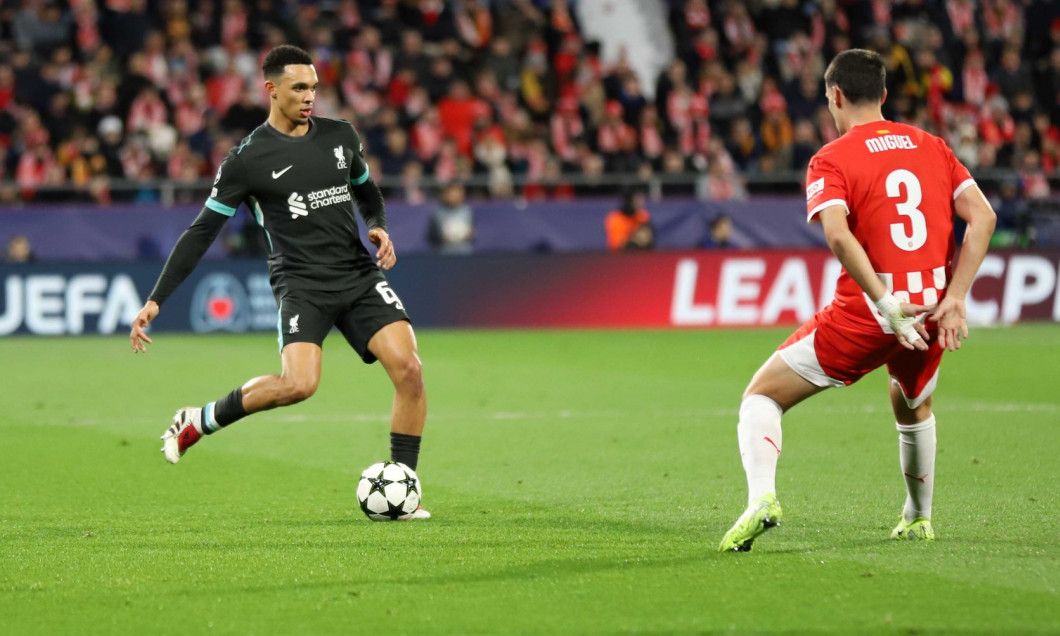 UEFA Champions League Girona FC 0-1 Liverpool FC, Sabadell, Barcelona, Spain - 10 Dec 2024