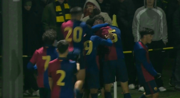 GOOL! Un fundaș cu cetățenie română i-a adus victoria Barcelonei în Youth League
