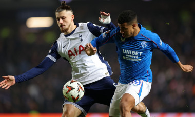 Rangers v Tottenham Hotspur, UEFA Europa League, Football, Ibrox Stadium, Glasgow, Scotland, UK - 12 Dec 2024