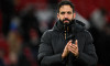 Ruben Amorim Manager of Manchester United applauds the home fans after the Premier League match Manchester United vs Nottingham Forest at Old Trafford, Manchester, United Kingdom, 7th December 2024(Photo by Craig Thomas/News Images)