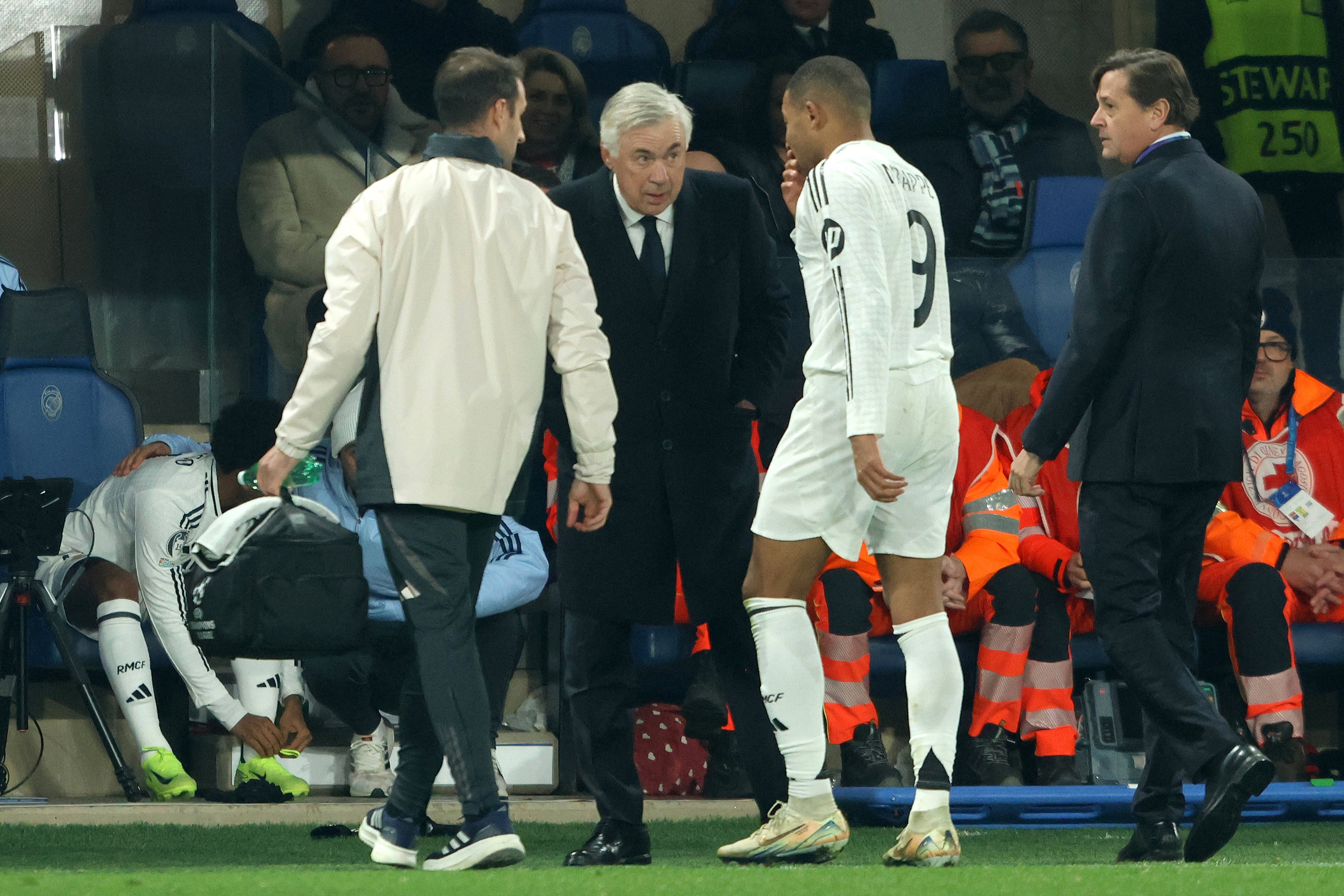 Carlo Ancelotti a spus ce urmează pentru Mbappe, după ce a rezistat doar 36 de minute în Atalanta - Real Madrid