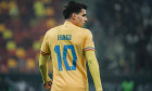 Nations League C, Group C2: Romania vs. Cyprus Ianis Hagi in action during the Nations League C, Group C2 match between