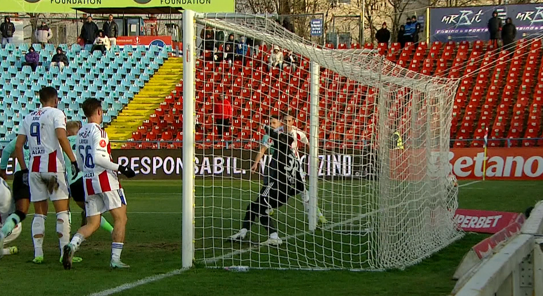 Oțelul - UTA 0-1, ACUM, pe Digi Sport 1. Gazdele au avut un gol anulat în minutul 45+1