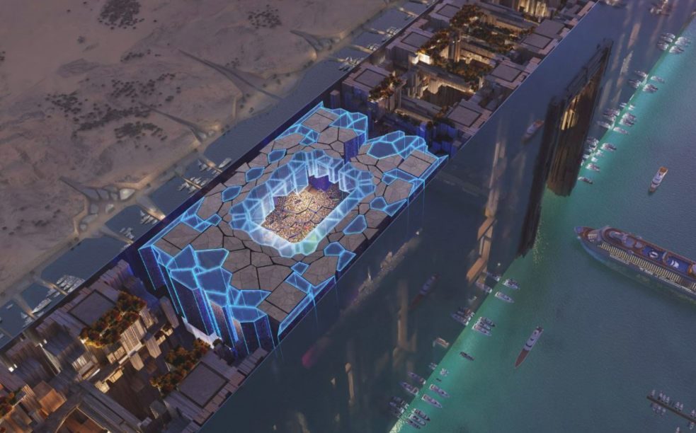 Nemaivăzut în lume! Primele imagini cu stadionul pe care arabii îl construiesc pentru Cupa Mondială