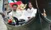 *PREMIUM-EXCLUSIVE* *MUST CALL FOR PRICING BEFORE USAGE* Injury ravaged 28-year old England Footballer Dele Alli enjoys the delights of his Venetian break with his girlfriend Cindy Kimberly taking in the Italian air and being serenaded along the famous Gr