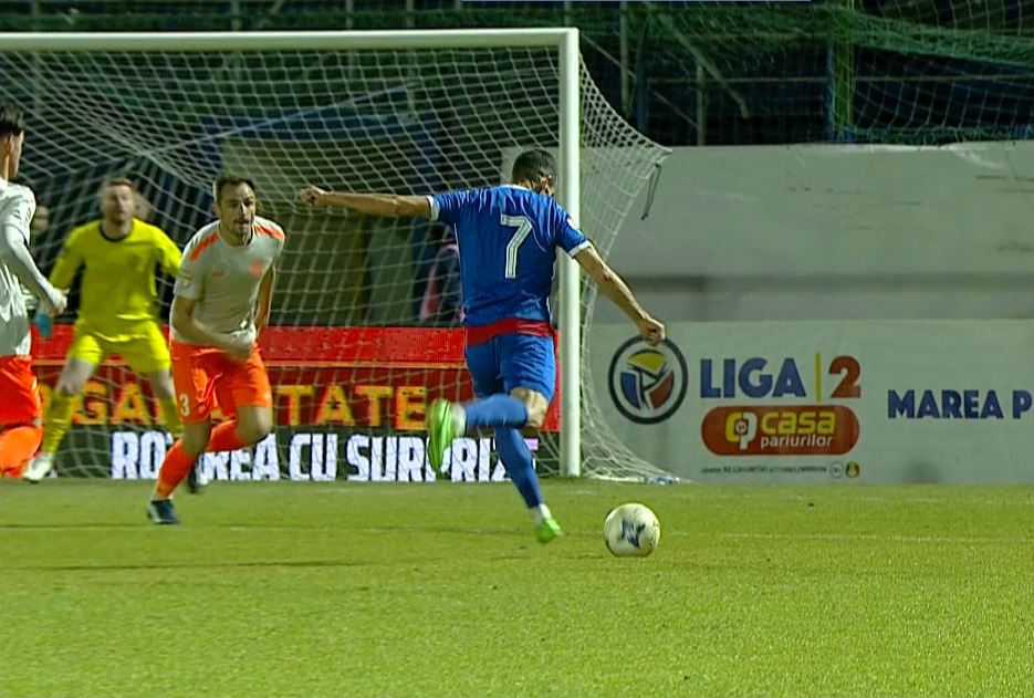 Metaloglobus - CSM Slatina 0-1. Oltenii au dat lovitura pe final, cu un gol superb