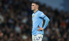 Phil Foden of Manchester City during the Premier League match Manchester City vs Manchester United at Etihad Stadium, Manchester, United Kingdom, 15th December 2024(Photo by Mark Cosgrove/News Images)