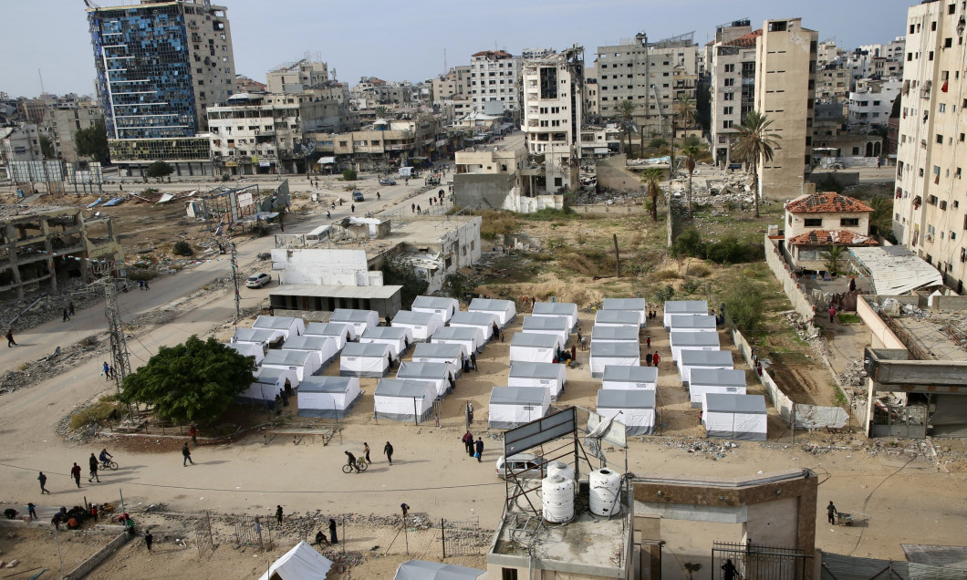 Israel-Hamas War 2024: Displacement Camp in Yarmouk Stadium