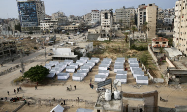 Israel-Hamas War 2024: Displacement Camp in Yarmouk Stadium