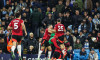 Amad Diallo of Manchester United celebrates his goal to make it 1-2 during the Premier League match Manchester City vs Manchester United at Etihad Stadium, Manchester, United Kingdom, 15th December 2024(Photo by Mark Cosgrove/News Images)