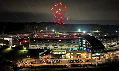 Evolution Drone Light Show, Southampton, UK - 16 Nov 2024