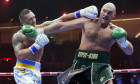 Tyson Fury and Oleksandr Usyk file photo