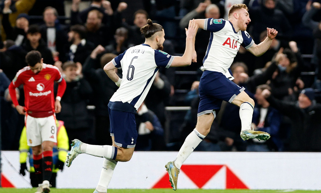 Tottenham Hotspur v Manchester United, Football, Carabao Cup, 1/4 Final, Tottenham Hotspur Stadium, Tottenham, London, UK Đ 19/12/2024