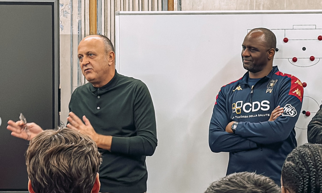 Ce a spus Patrick Vieira, după ce Dan Șucu i-a adus la Genoa aproape numai jucători împrumutați