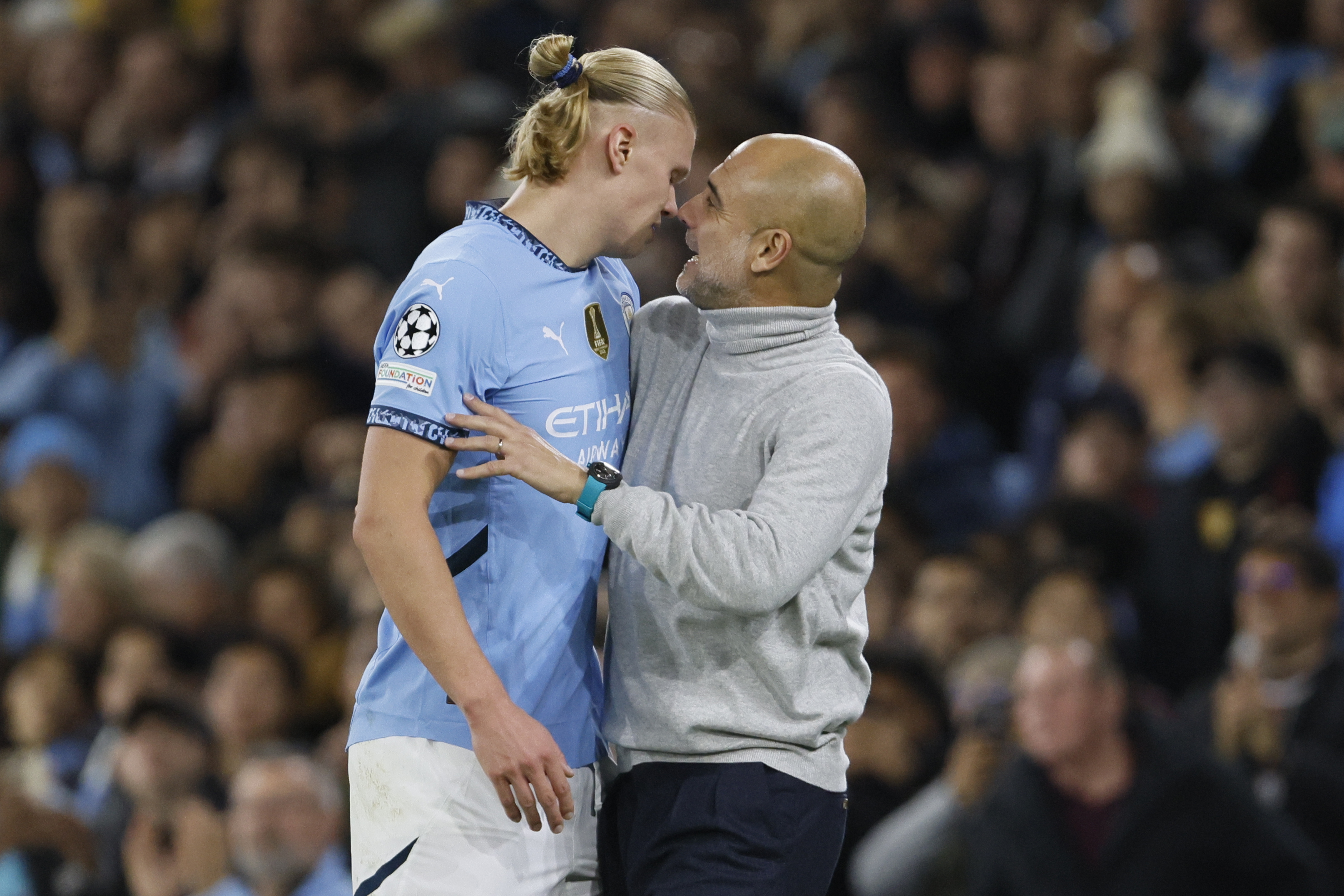 Pep Guardiola l-a contrazis pe Erling Haaland, după ce Man. City a pierdut al 9-lea meci din ultimele 12