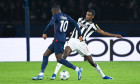 Ousmane DEMBELE ( 10 - PSG ) and Alexander Isak ( 14 - Newcastle ) during the UEFA Champions League match between PSG an