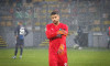 Frosinone, Italy, 14 Dec 2024, Horaiu Moldovan goalkeeper of Sassuolo in the rain during the match Frosinone Sassuolo at the Benito Stirpe Stadium, Francesco Paris/Alamy Live News