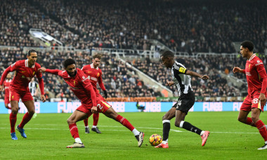 Newcastle United v Liverpool, Premier League, Football, St James' Park, Newcastle, UK - 04 Dec 2024