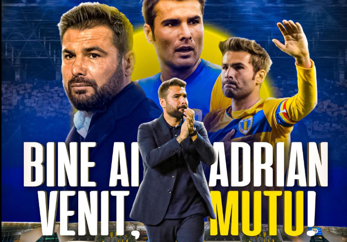 Adrian Mutu a fost prezentat la Petrolul Ploiești