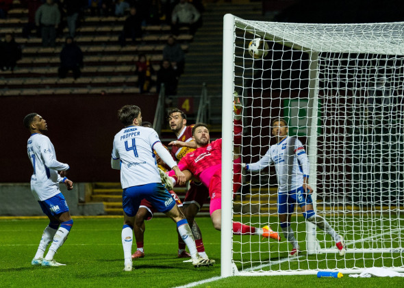 Motherwell Vs Rangers - Scottish Premiership, Fir Park, Motherwell, North Lanarkshire, UK - 29 Dec 2024