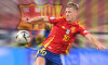 FOTOMONTAGE: Dani OLMO wechselt zum FC Barcelona, Barca Dani OLMO (ESP), Aktion,Einzelbild,angeschnittenes Einzelmotiv,H