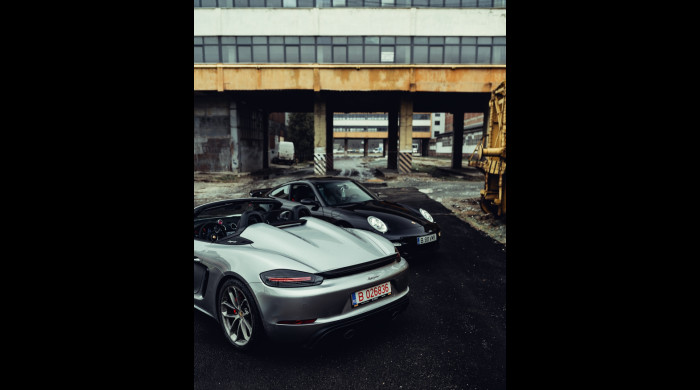 David Popovici și-a cumpărat un Porsche Spyder / Foto: Instagram @chlorinedaddy