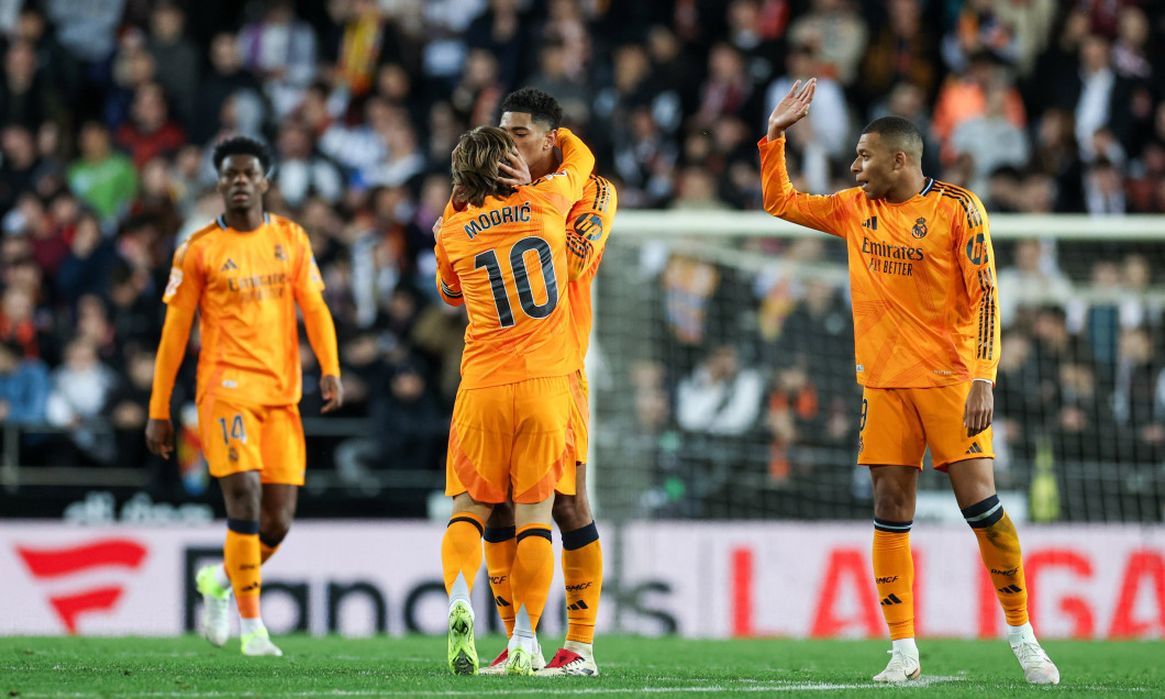 La Liga EA Sports - Valencia CF v Real Madrid CF - Estadio Mestalla