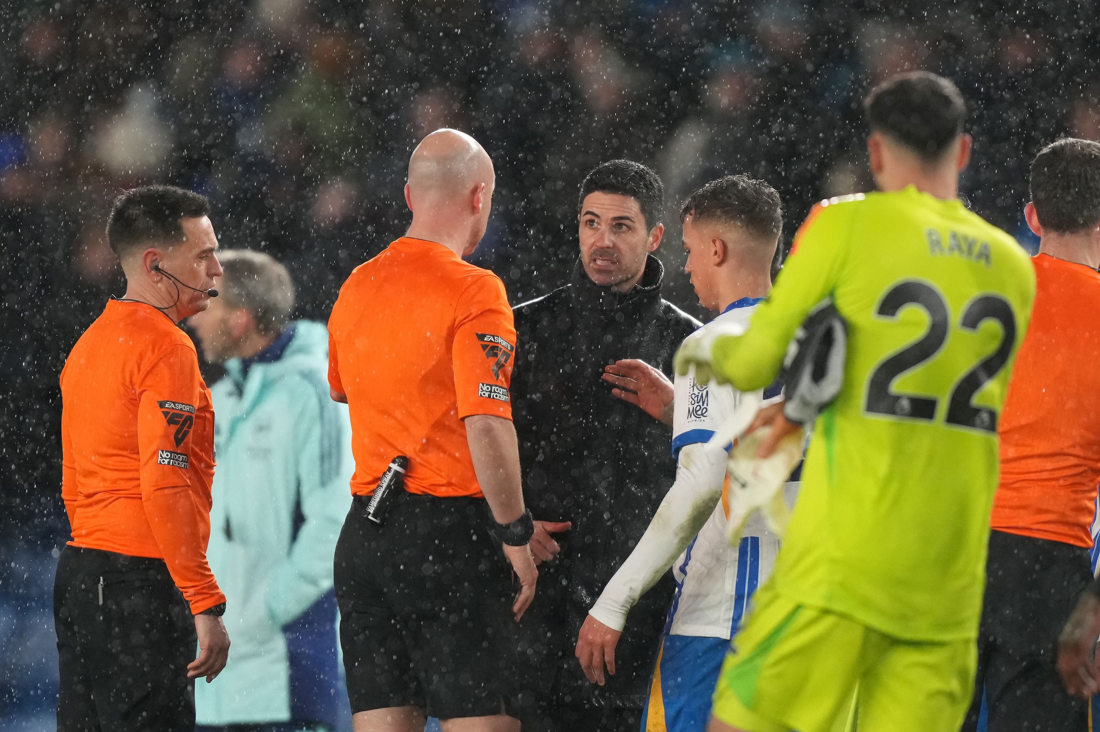 Mikel Arteta a ”tunat” la adresa arbitrajului, după Brighton - Arsenal 1-1