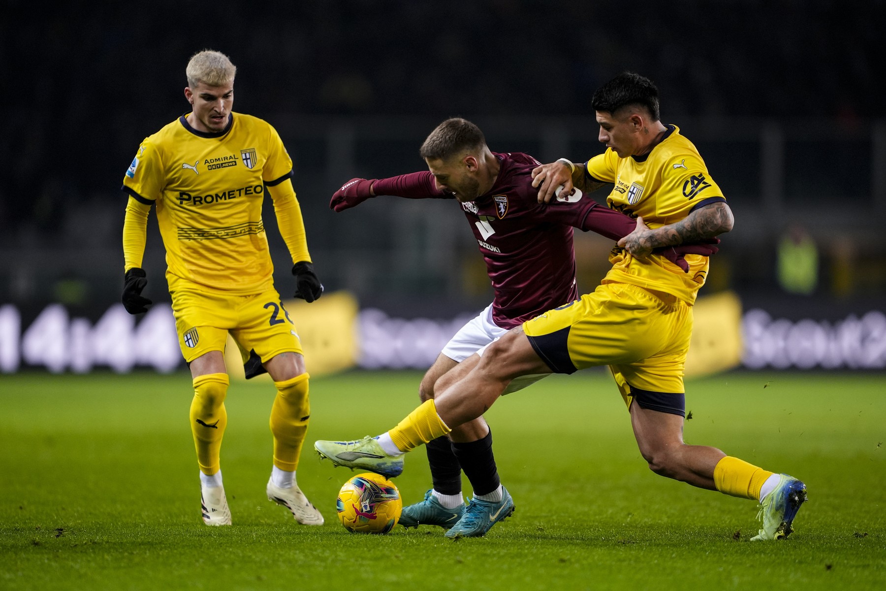 Torino - Parma 0-0, ACUM, DGS 2. Mihăilă e titular / Roma - Lazio, 21:45, DGS 1 / Lecce - Genoa 0-0