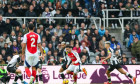 Arsenal midfielder Ethan Nwaneri (53) in action during the Newcastle United FC v Arsenal FC English Premier League match at St.James' Park, Newcastle, England, United Kingdom on 2 November 2024 Credit: Every Second Media/Alamy Live News