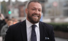 Mixed Martial Arts fighter Conor McGregor outside the High Court in Dublin, where he is due to appear for a personal injury case against him. Picture date: Wednesday November 6, 2024.