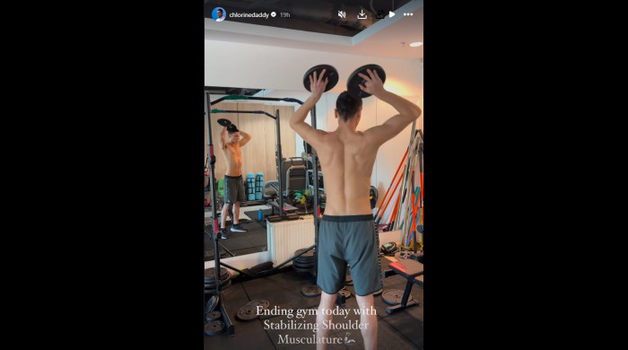 David Popovici / Foto: Instagram @chlorinedaddy