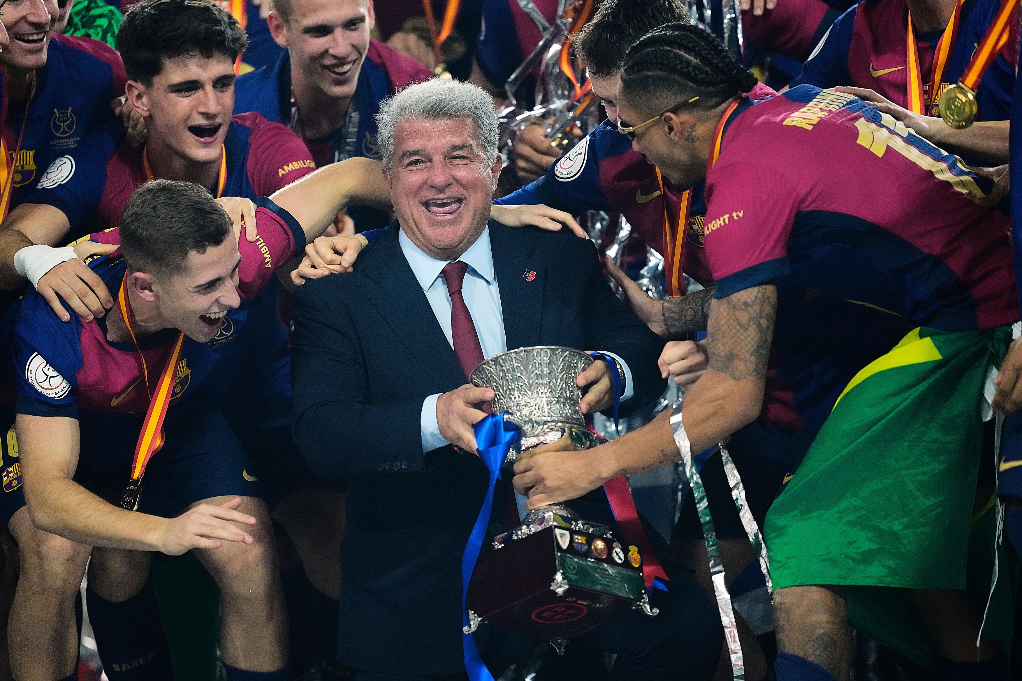 Ce mesaj a avut Joan Laporta pentru fotbaliștii Barcelonei, după victoria categorică cu Real Madrid