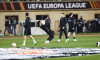 Qarabag FK warm-up before the UEFA Europa League group G match between Qarabag FK and Club Freiburg at Tofig Bahramov S