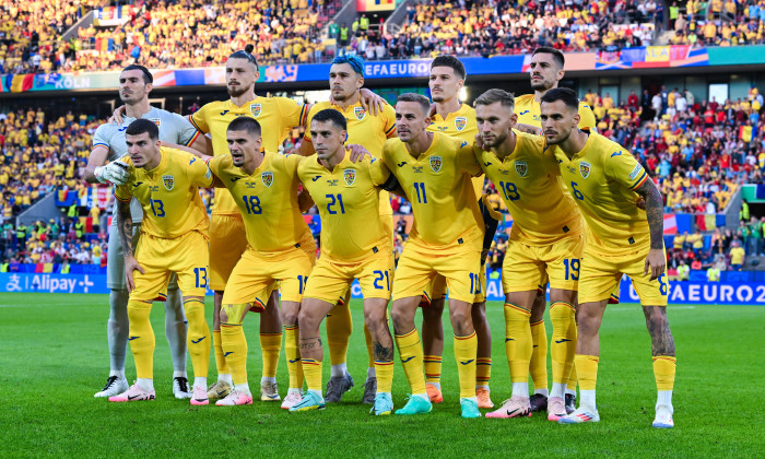 Torwart Florin Nita (Romania), Radu Dragusin (Romania), Andrei Ratiu (Romania), Dennis Man (Romania), Andrei Burca (Roma
