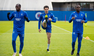 Rangers Training, The Rangers Training Centre, Glasgow, UK - 19 May 2023