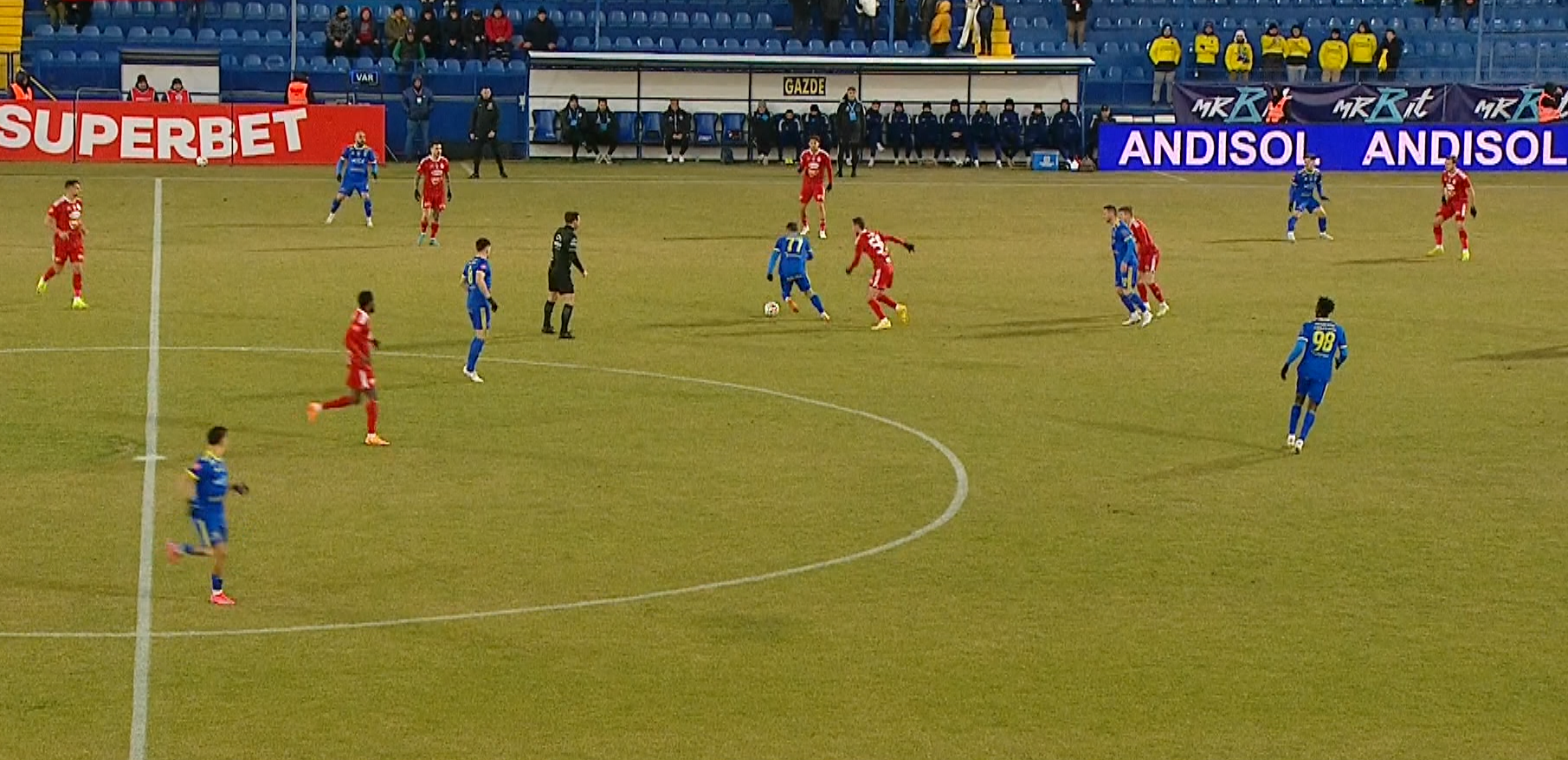 Unirea Slobozia - Sepsi Sfântu Gheorghe 2-0, ACUM, pe DGS 1. Christ Afalna a majorat scorul