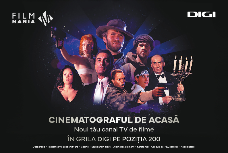 FilmMania este disponibil pe DIGI România