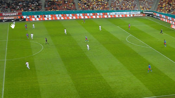 FCSB - Hermannstadt 0-0, ACUM, DGS 1. Campioana, misiune dificilă în primul meci oficial din 2025