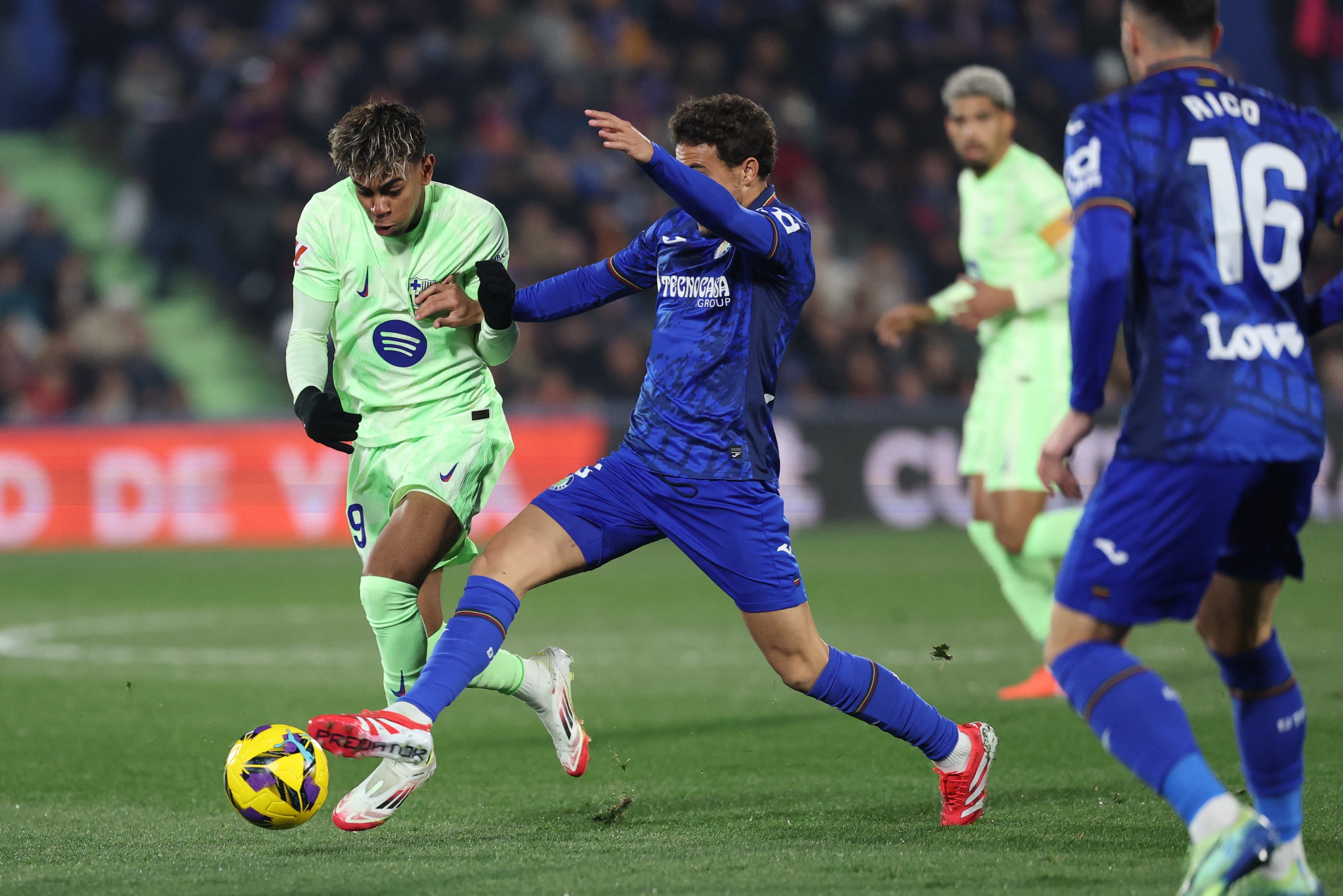 Getafe - Barcelona 1-1, ACUM, Digi Sport 1. Final tensionat