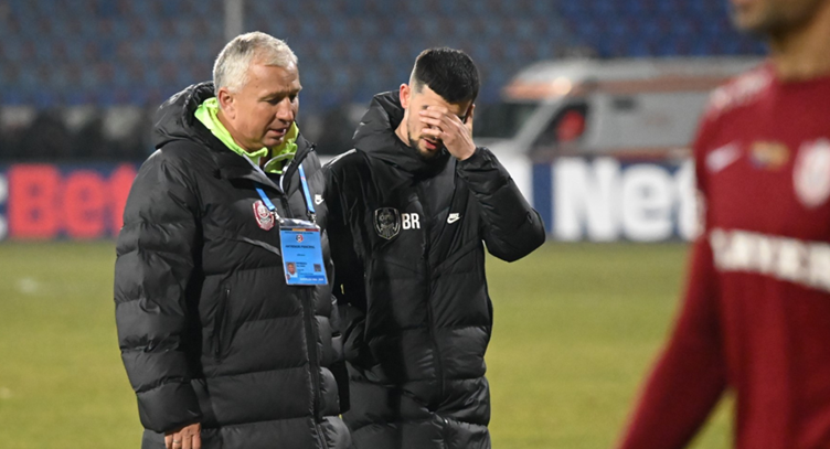 Dan Petrescu n-a iertat pe nimeni după ce CFR Cluj a fost egalată pe final de Botoșani: ”Nu au nicio scuză”