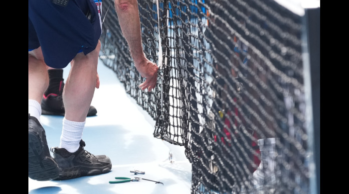 Jannik Sinner a rupt fileul în partida cu Holger Rune de la Australian Open / Foto Profimedia