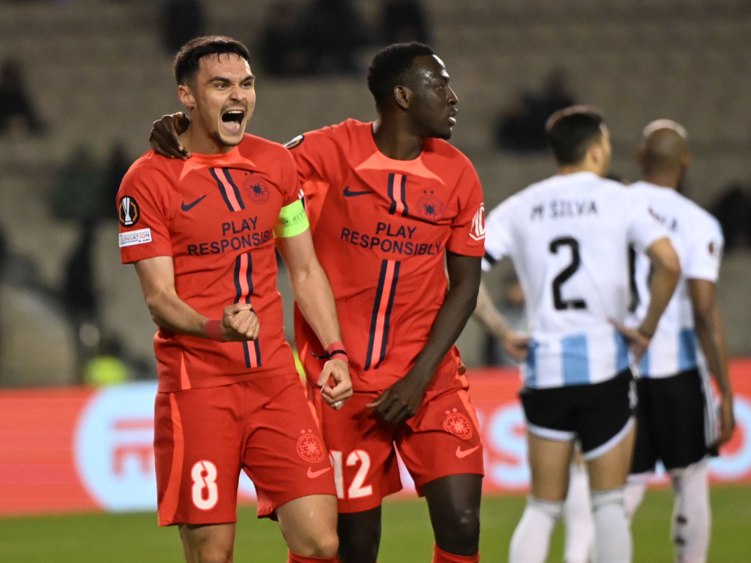 Șut, la primele goluri în Europa League din acest sezon, după Qarabag - FCSB 2-3. ”Am făcut un meci mare!”