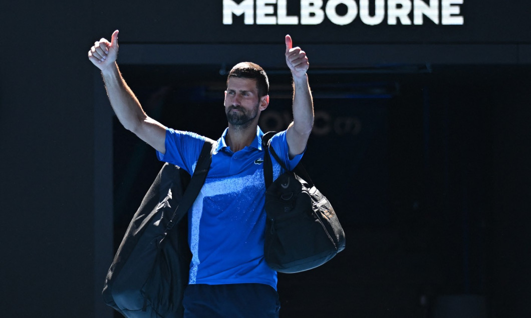 Australian Open - Alexander Zverev Defaits Novak Djokovic