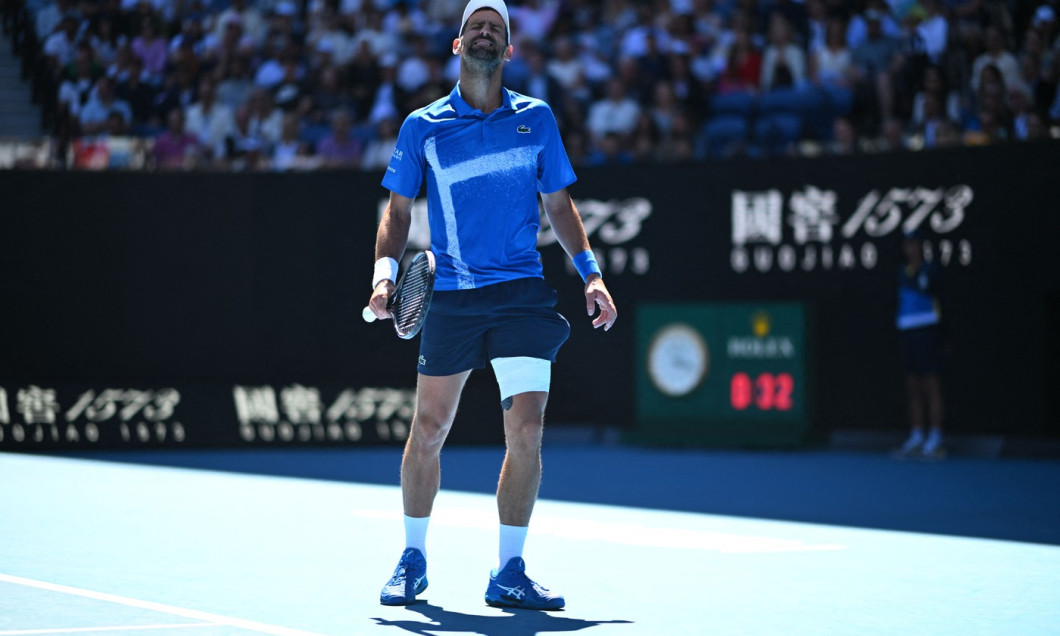 Australian Open - Alexander Zverev Defaits Novak Djokovic