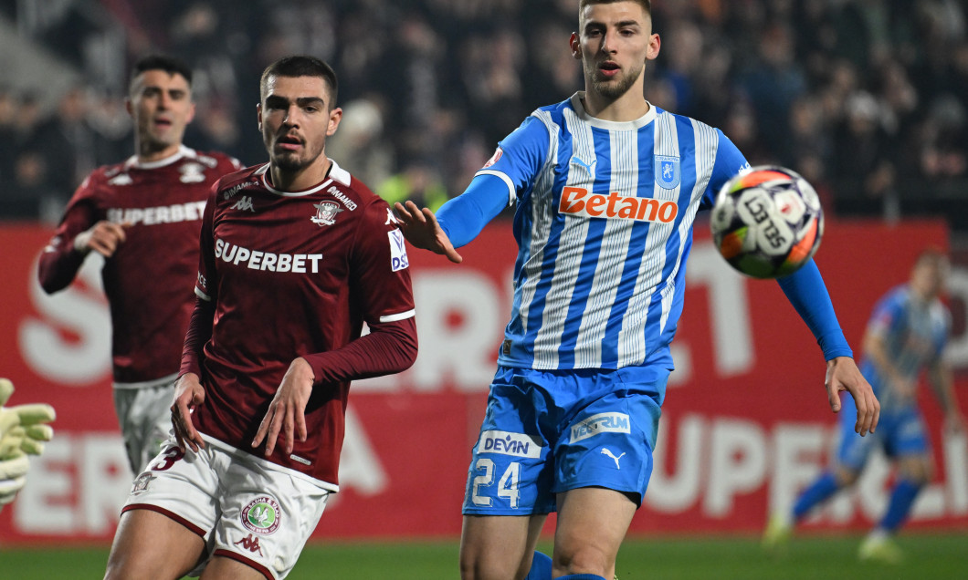 FOTBAL:RAPID BUCURESTI-UNIVERSITATEA CRAIOVA, SUPERLIGA SUPERBET (25.01.2025)