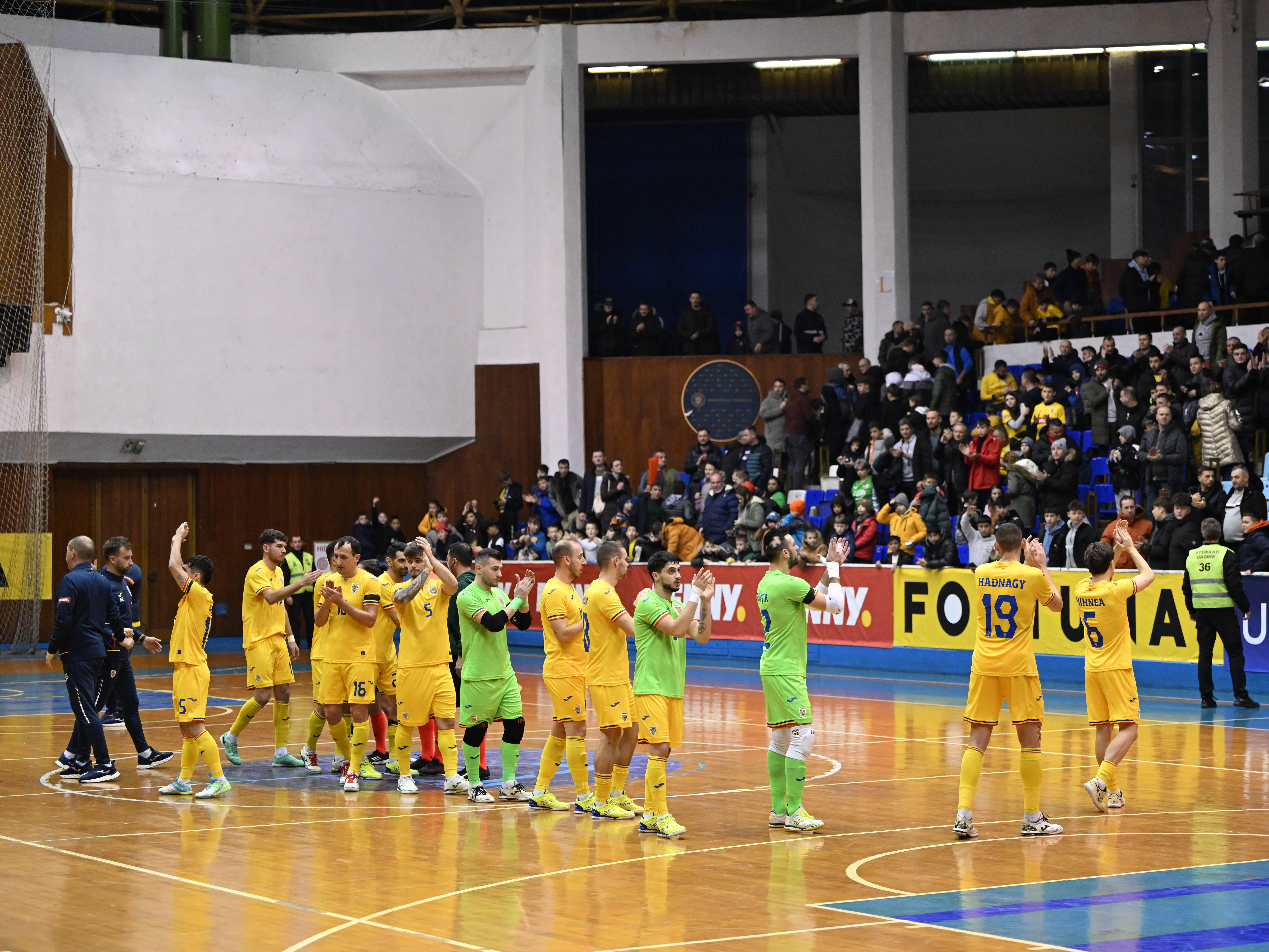 Victorie importantă pentru echipa națională de futsal a României în preliminariile pentru EURO 2026